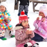 雪中ココアの日